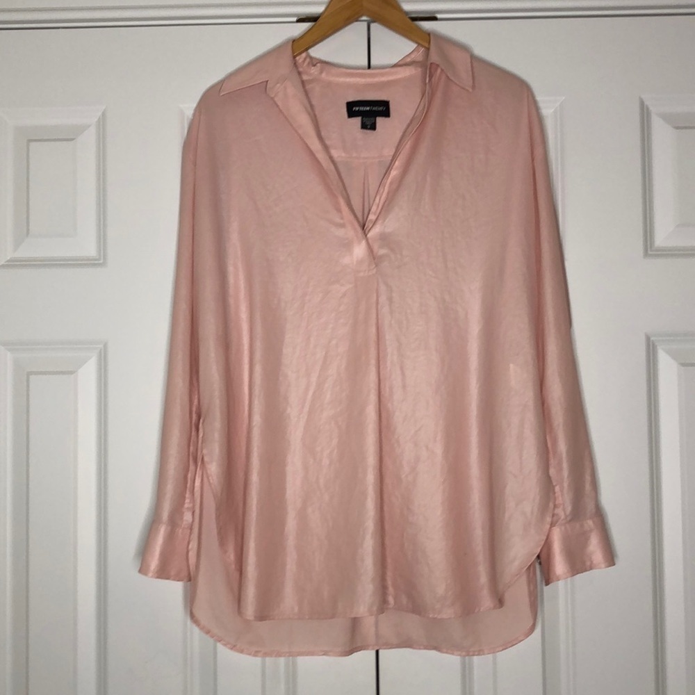 Fifteen Twenty Pink Airy Top Small